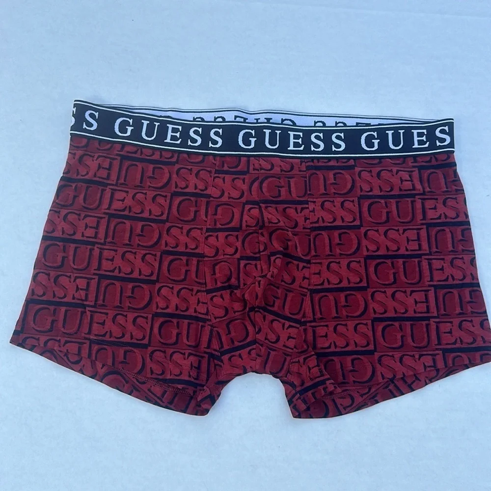 New GUESS Mens Boxers SZ M